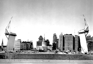 Construction of the Arch